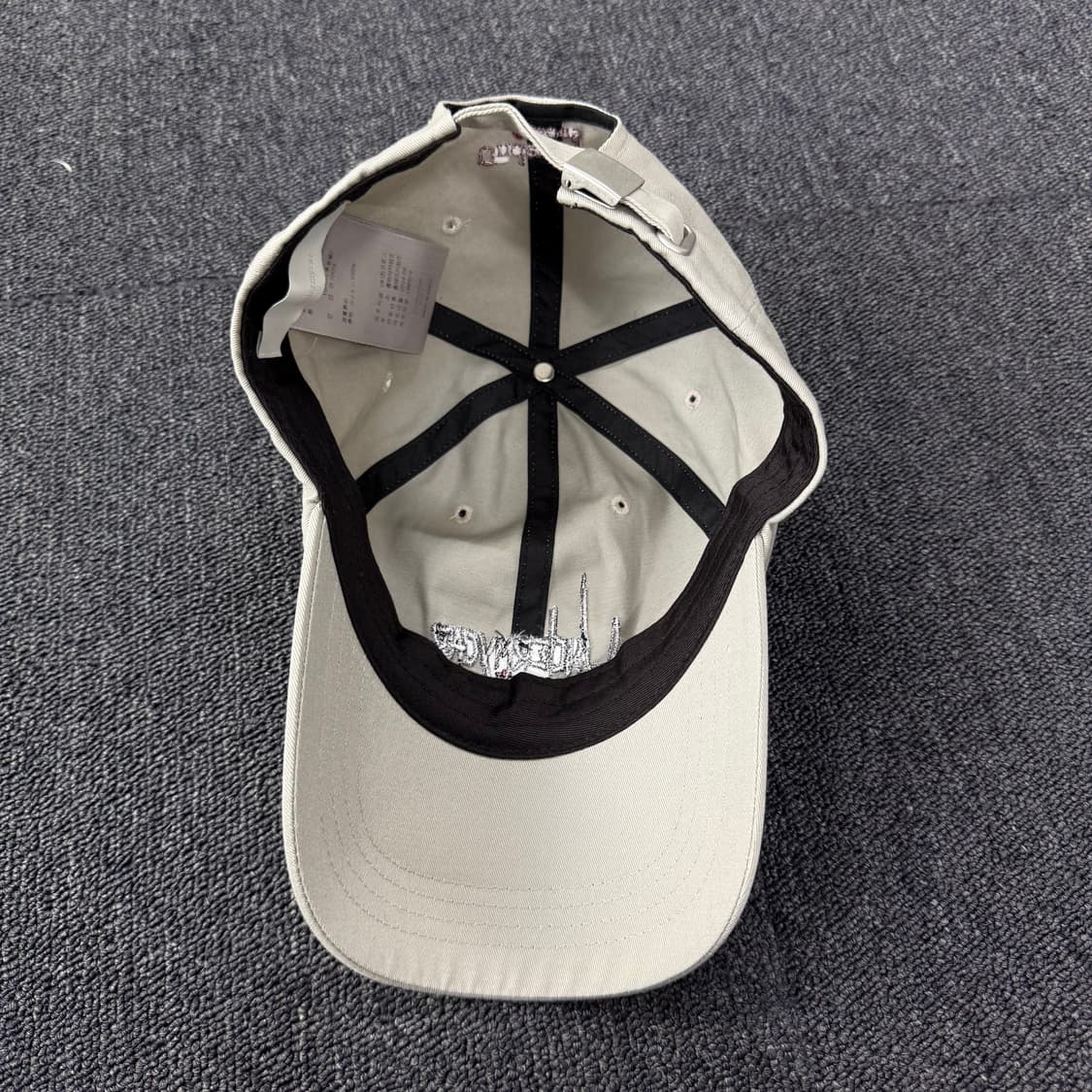 언더마이카 POC-020 베이지 볼캡  상품이미지6