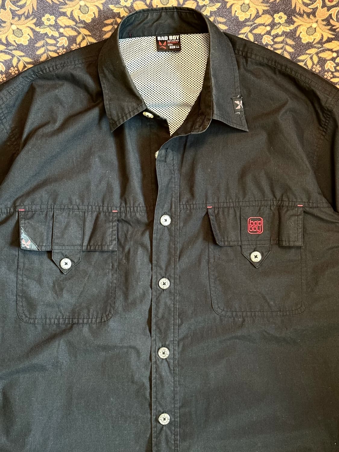 00s Bad Boy 메카닉 셔츠 상품이미지4