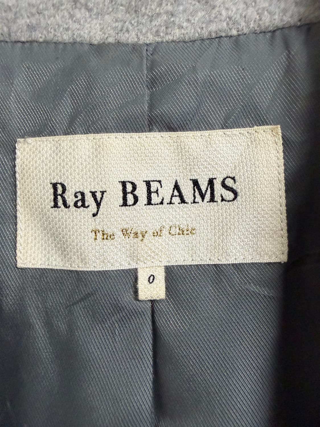 레이 빔즈 RAY BEAMS 울 더블 코트 상품이미지3