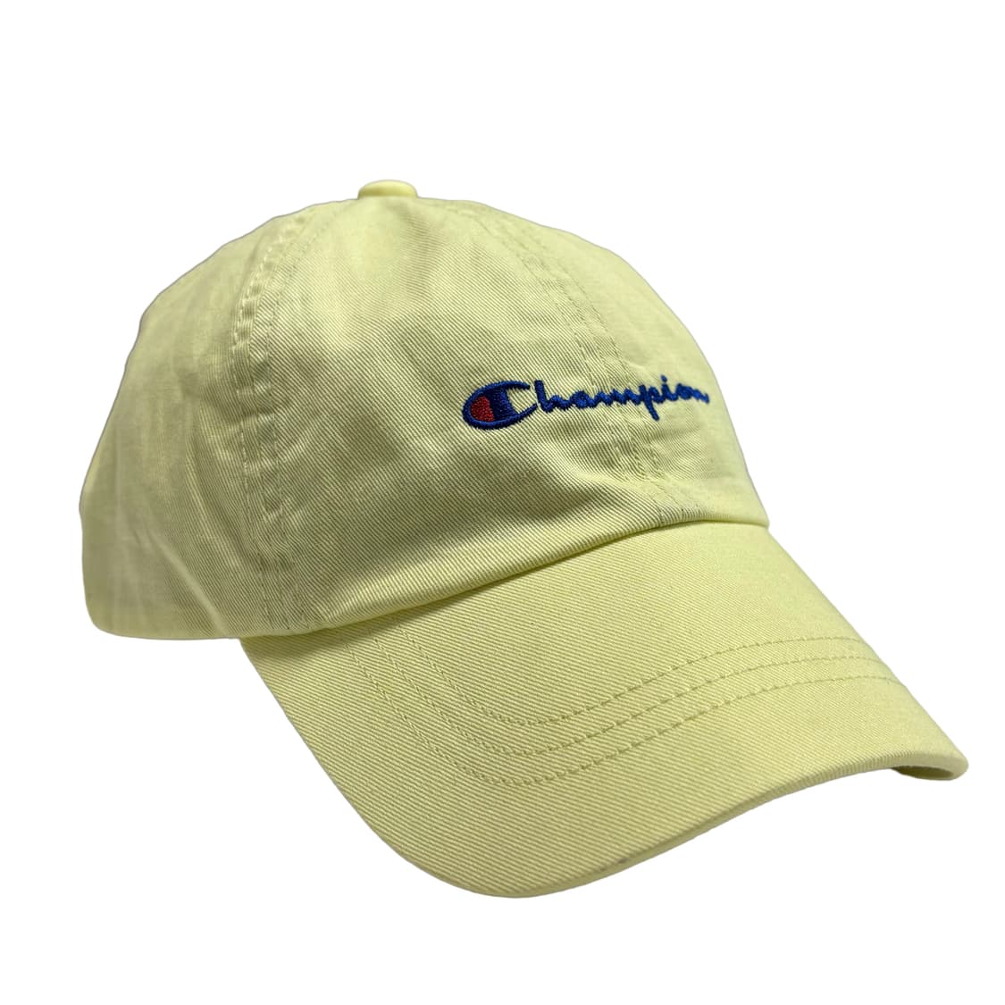 챔피온 스크립트 로고 워시드 코튼 캡 (레몬 옐로우) 상품이미지3