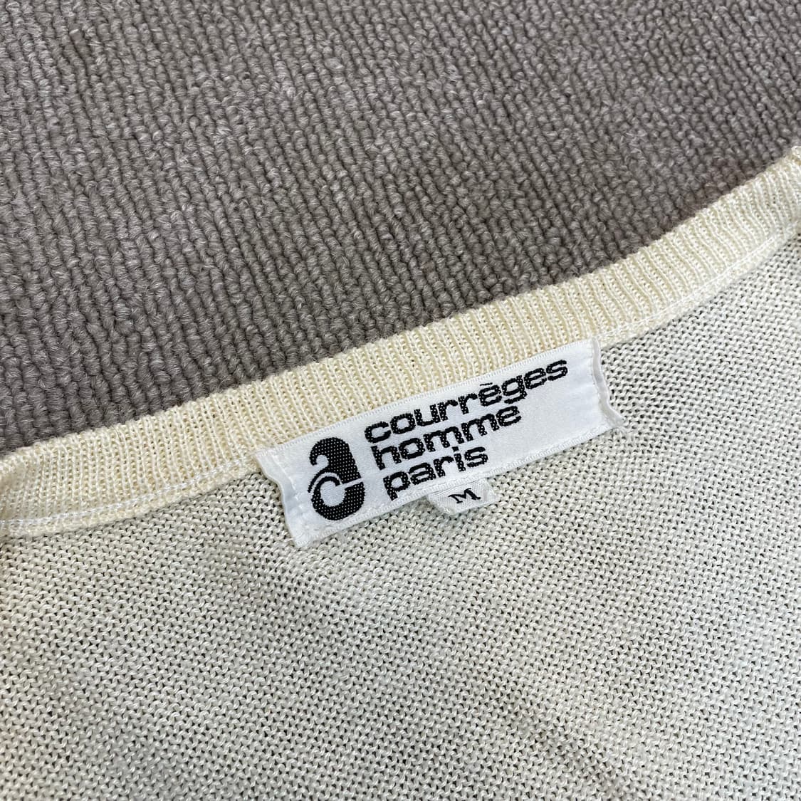 courregers homme 꾸레쥬 옴므 니트 베스트 m 상품이미지2
