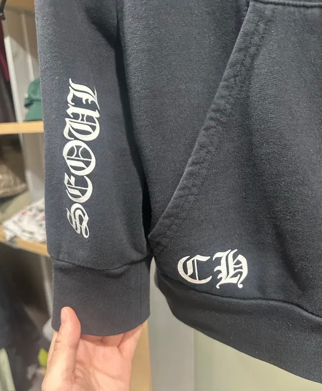 크롬하츠 서울 한정판 후드집업 XL 상품이미지3