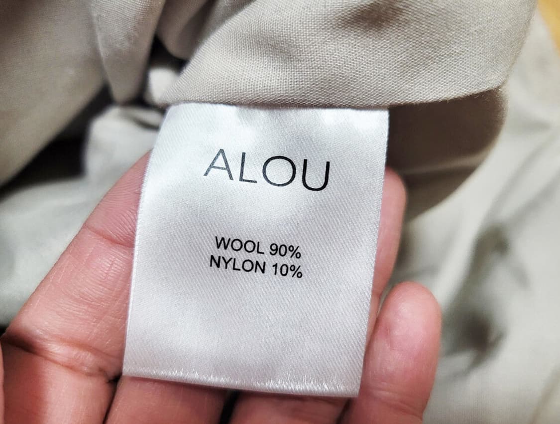 아로우(ALOU) 울 발마칸 롱코트 프리사이즈 상품이미지9