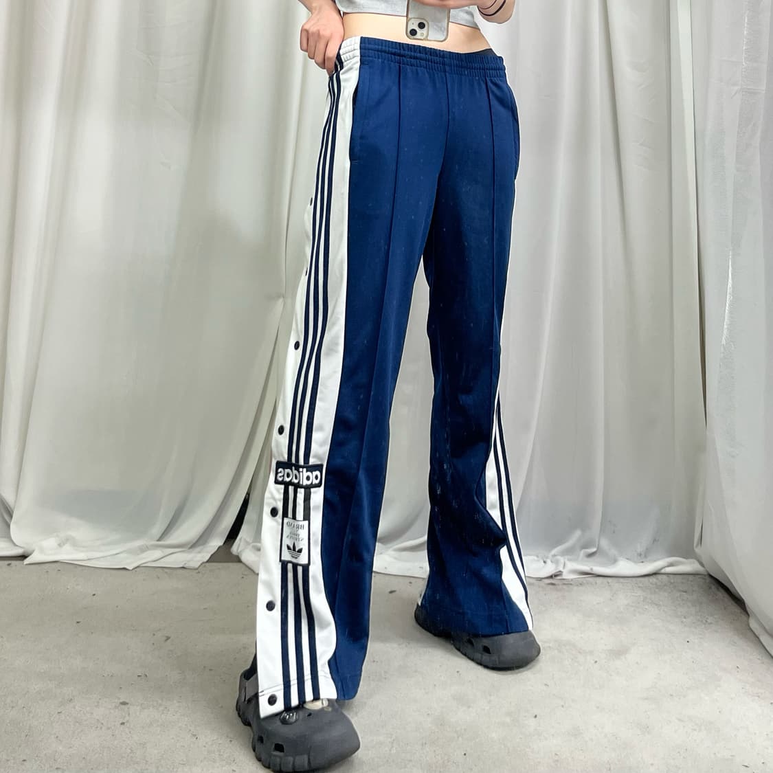 Adidas navy break pants 상품이미지1