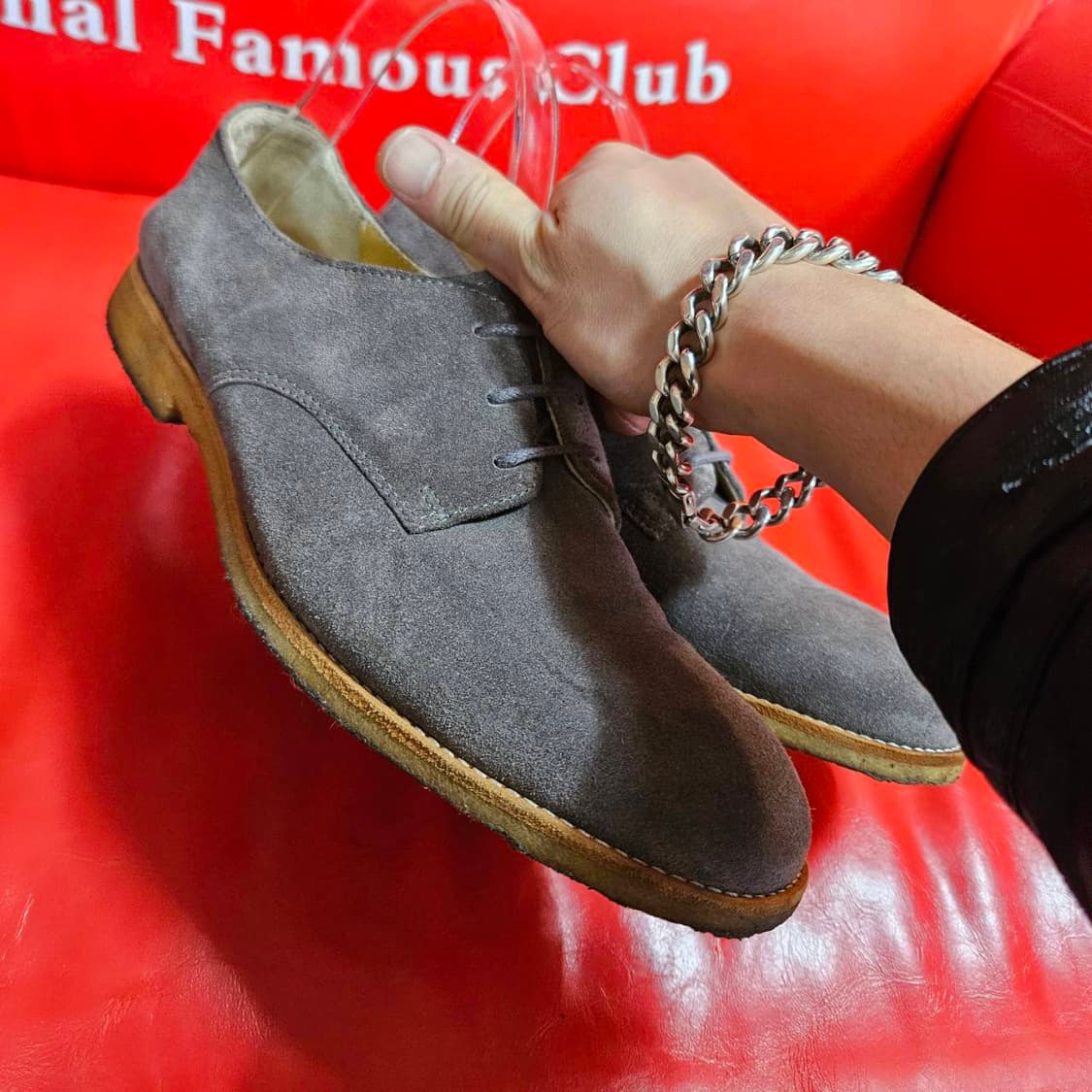 아페쎄(A.P.C) 스웨이드 레이스업 로퍼 41 size 상품이미지4