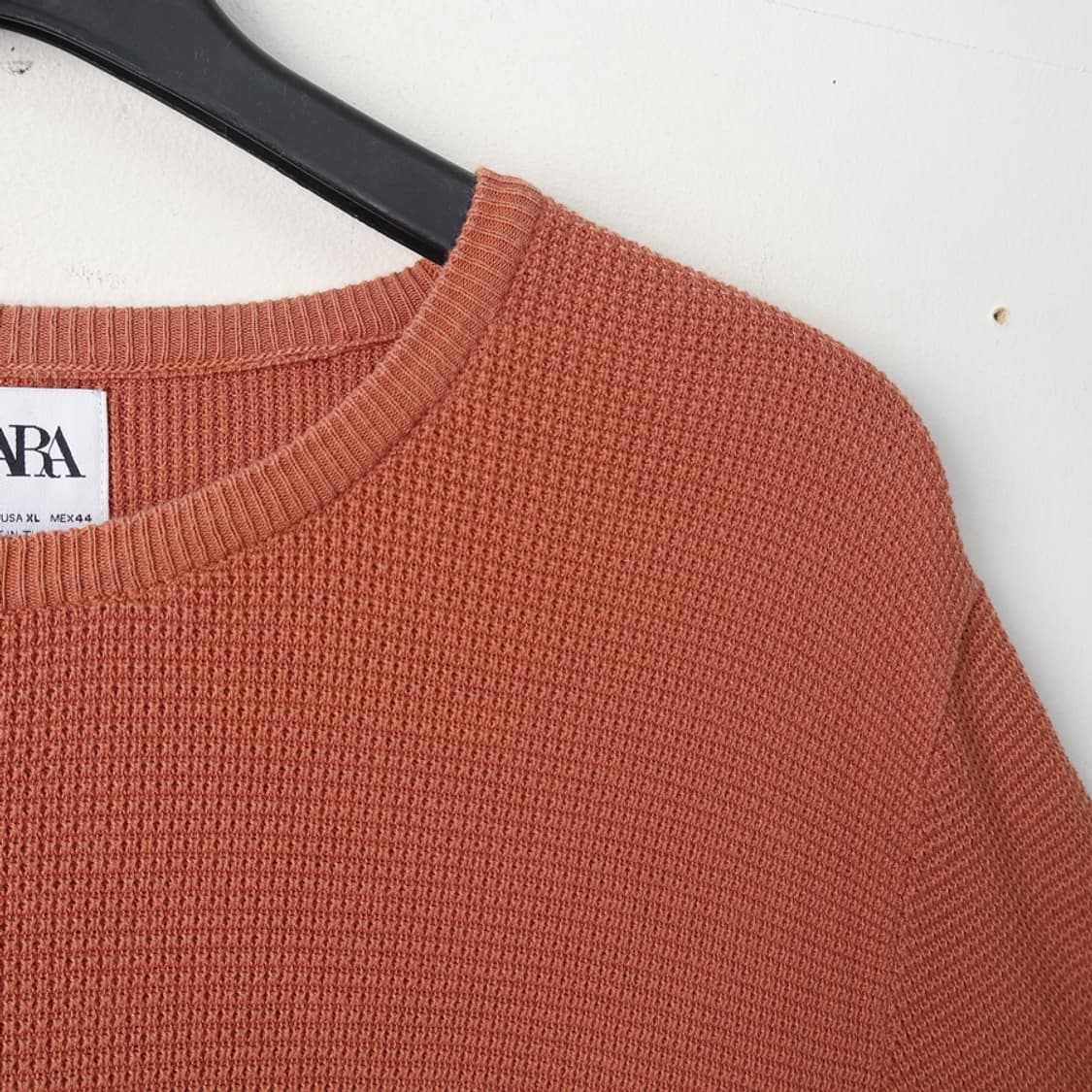 110/자라 와플 코튼 니트티 상품이미지3