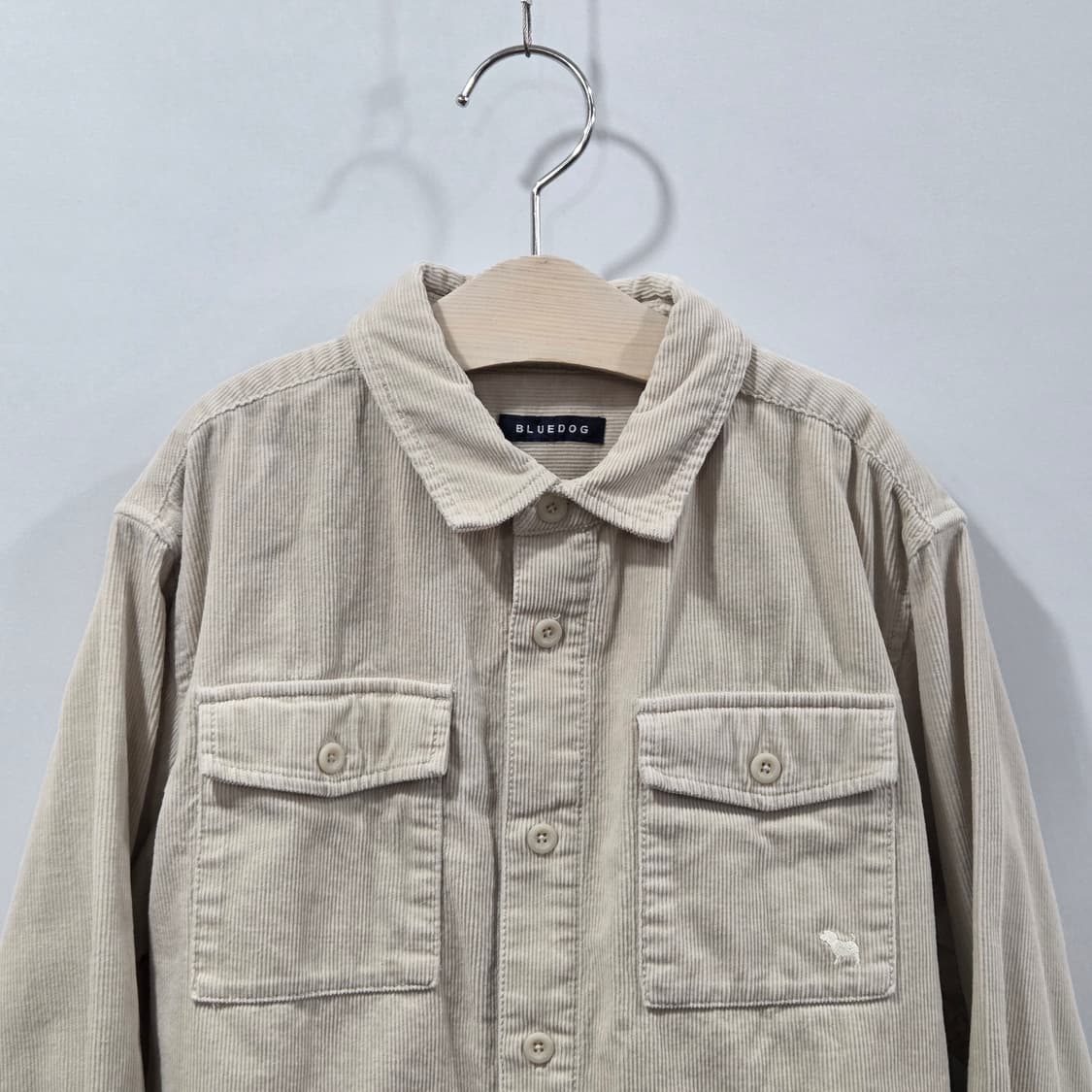 블루독 키즈 멀티포켓 코듀로이 셔츠 130 상품이미지2