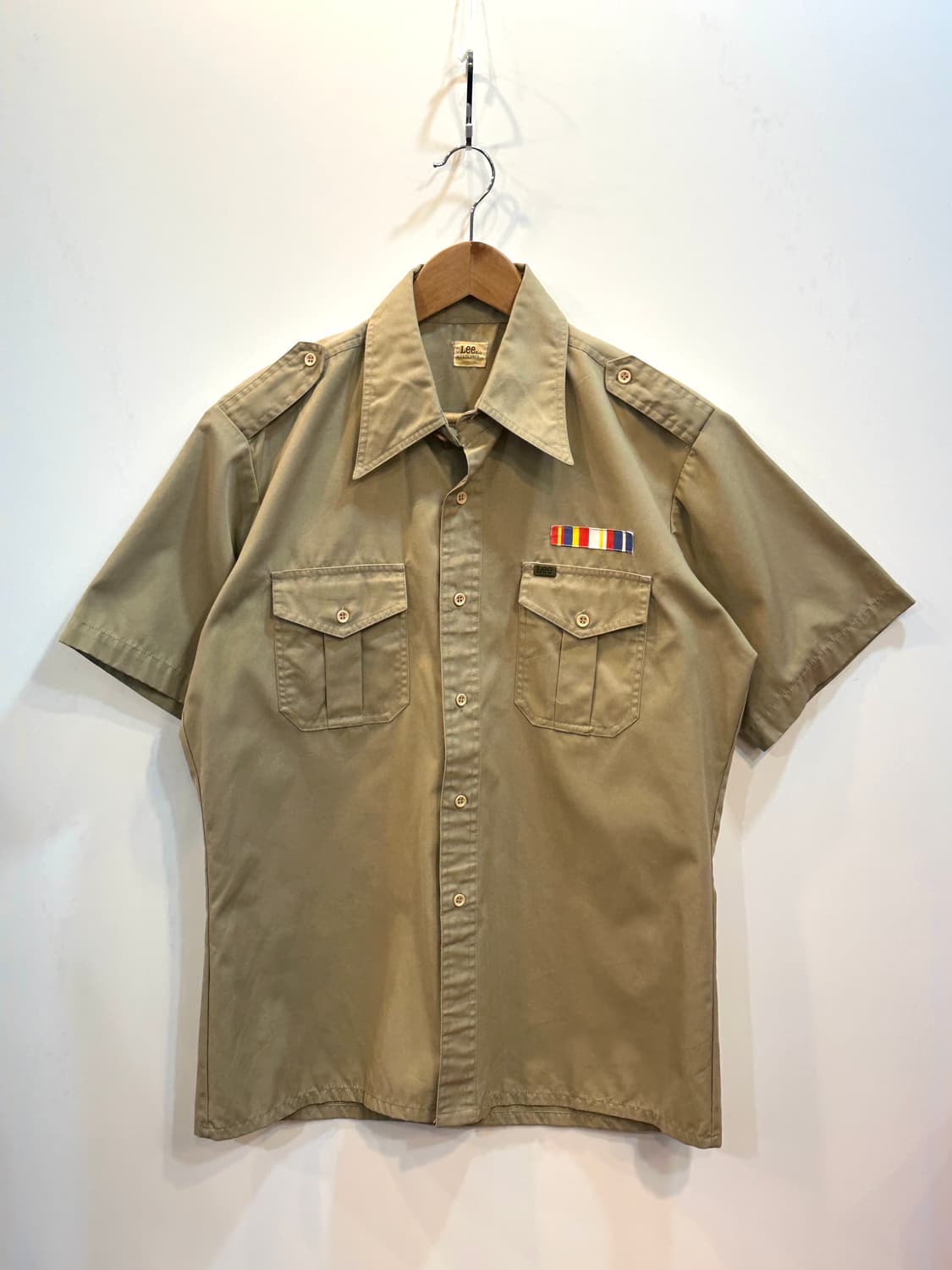 Lee 미육군 코튼 반팔 셔츠 L 상품이미지1