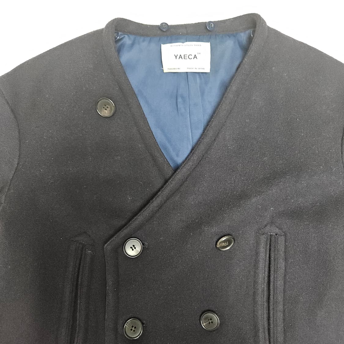 (무료배송) 야에카 울 피코트 / 네이비 / S사이즈 상품이미지5