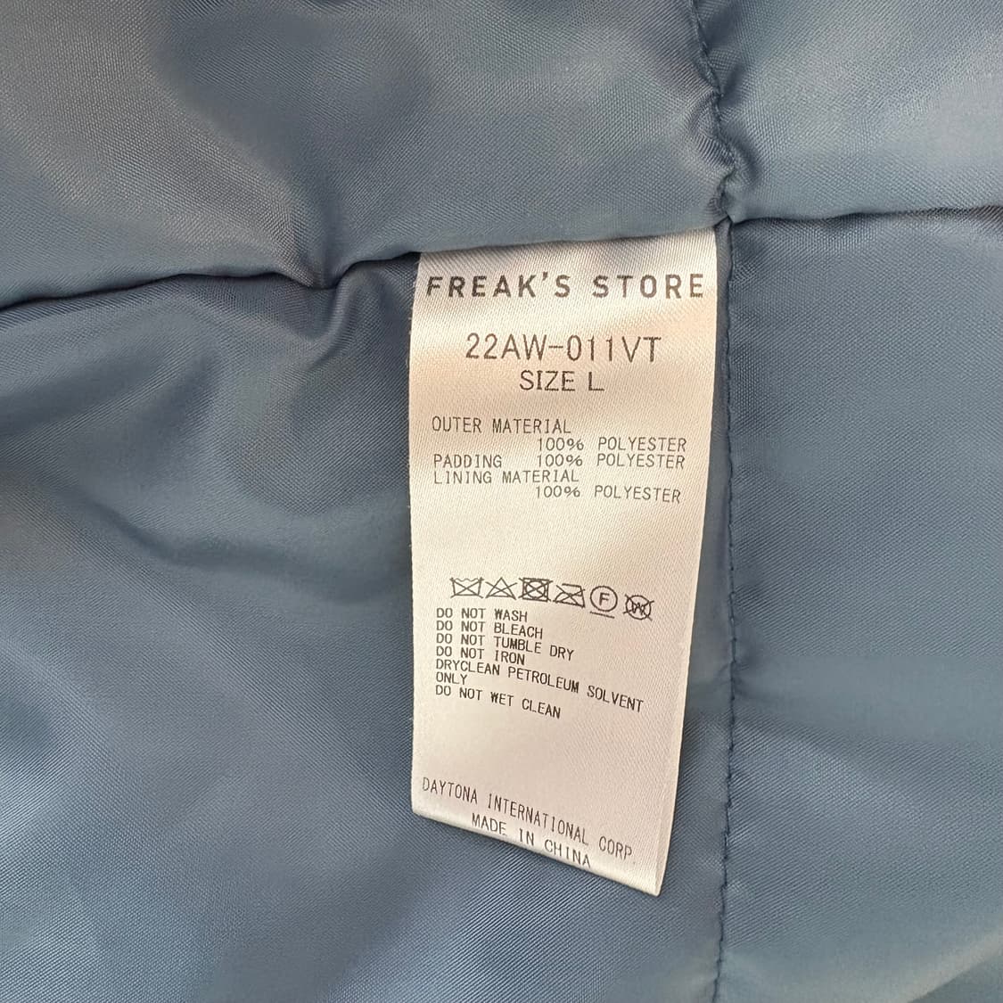 Freak's store 조끼패딩 상품이미지5