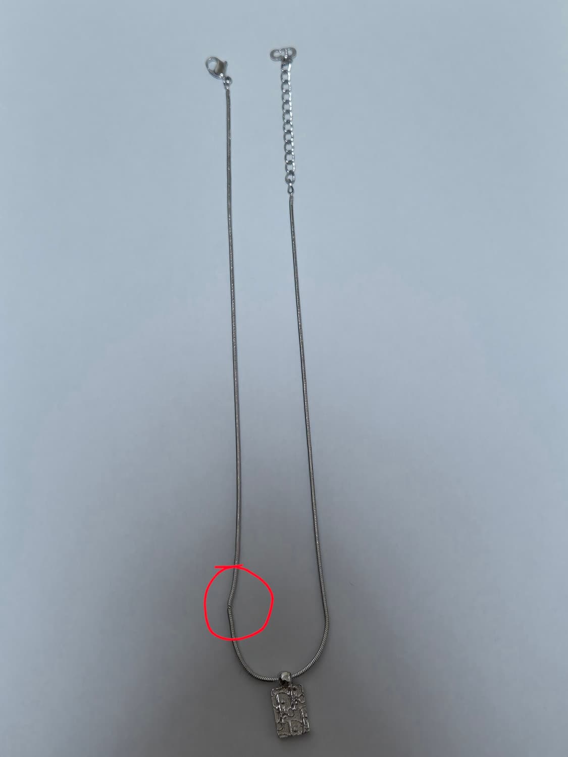 디올 크로터 오블리크 목걸이 상품이미지5