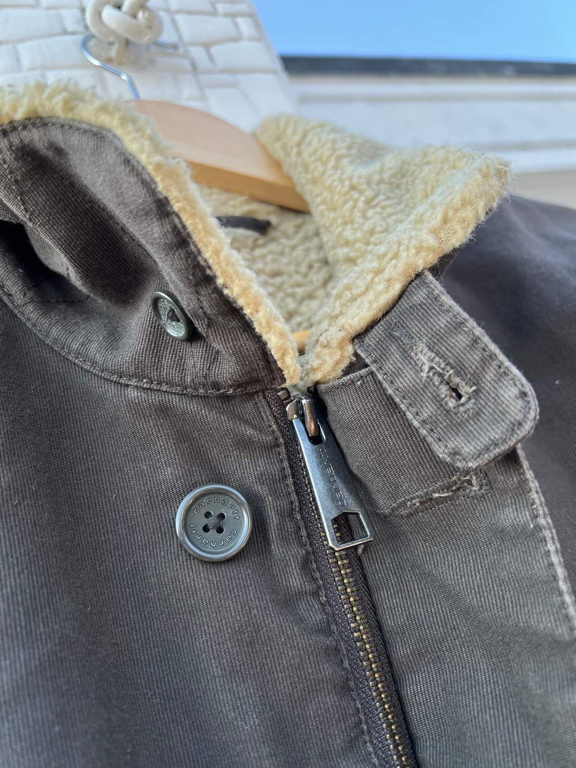 칼하트 쉐필드 덱자켓 M 상품이미지4