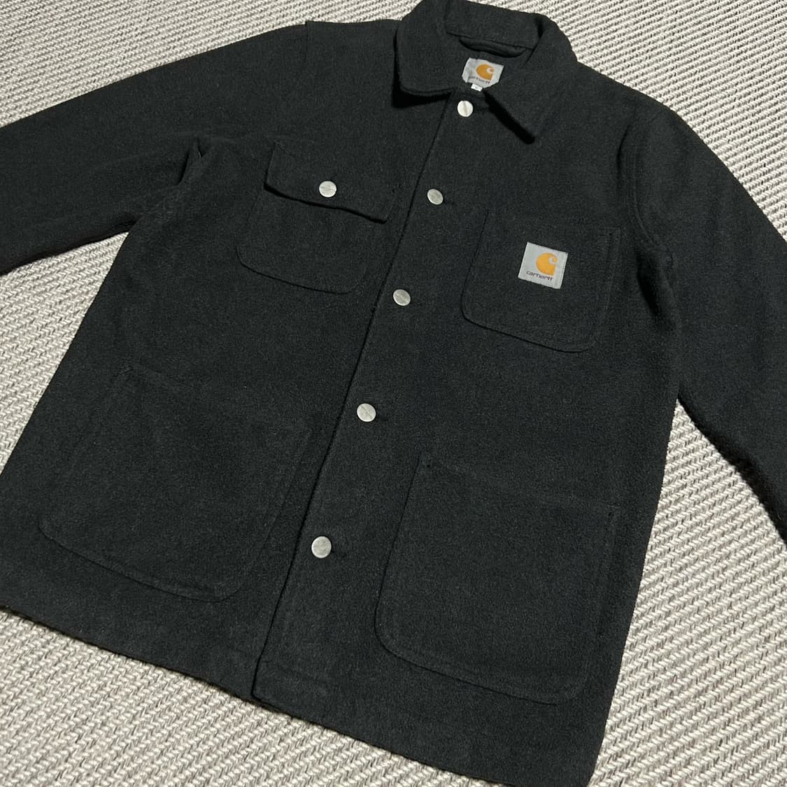 [S] Carhartt 칼하트 미시건 챠콜 초어코트 자켓 상품이미지3