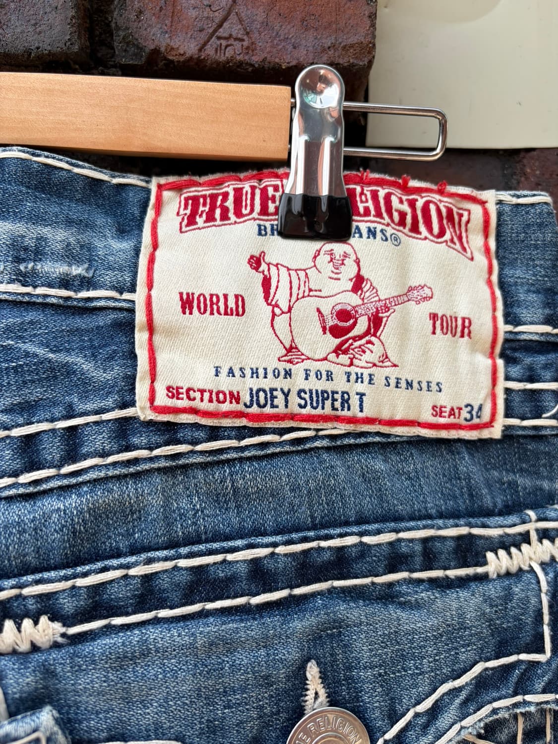 True Religion Joey 부츠컷 데님 팬츠 상품이미지3