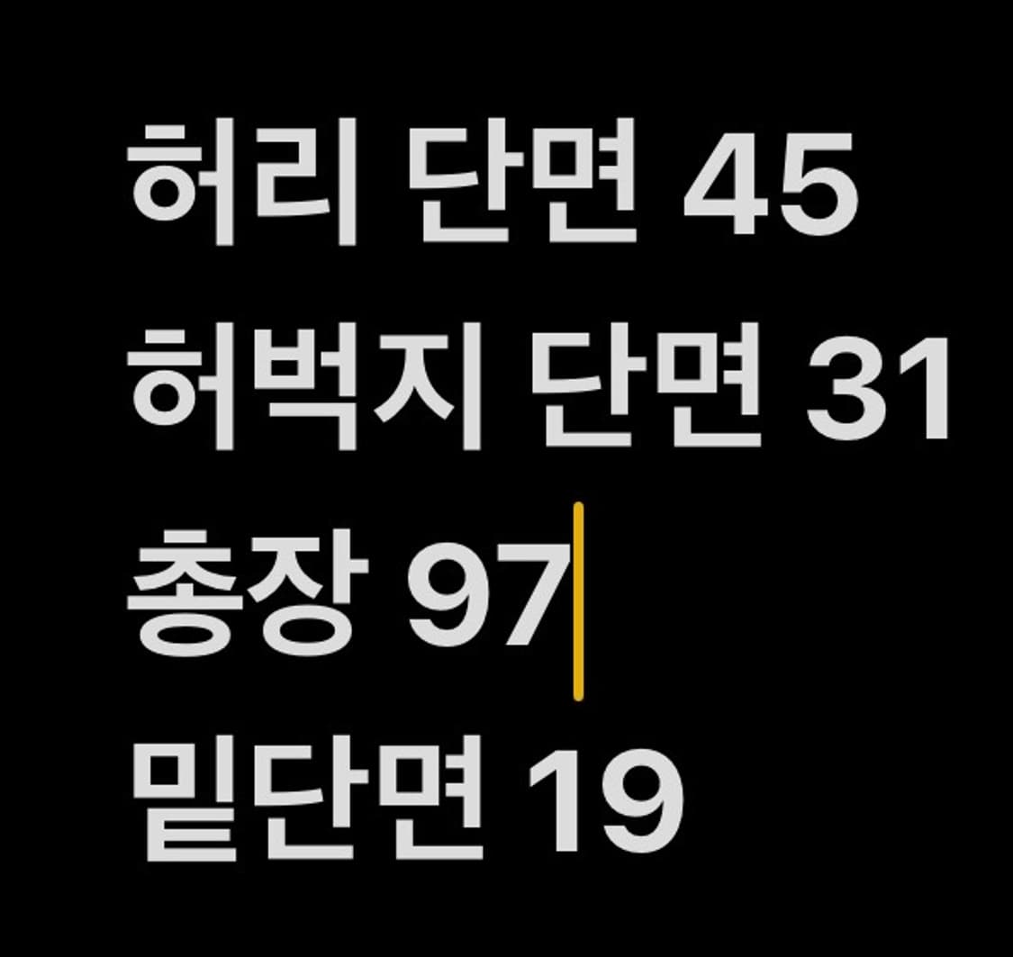 [정품/XL] 홀리스터 화이트 흰색 트랙팬츠 상품이미지7