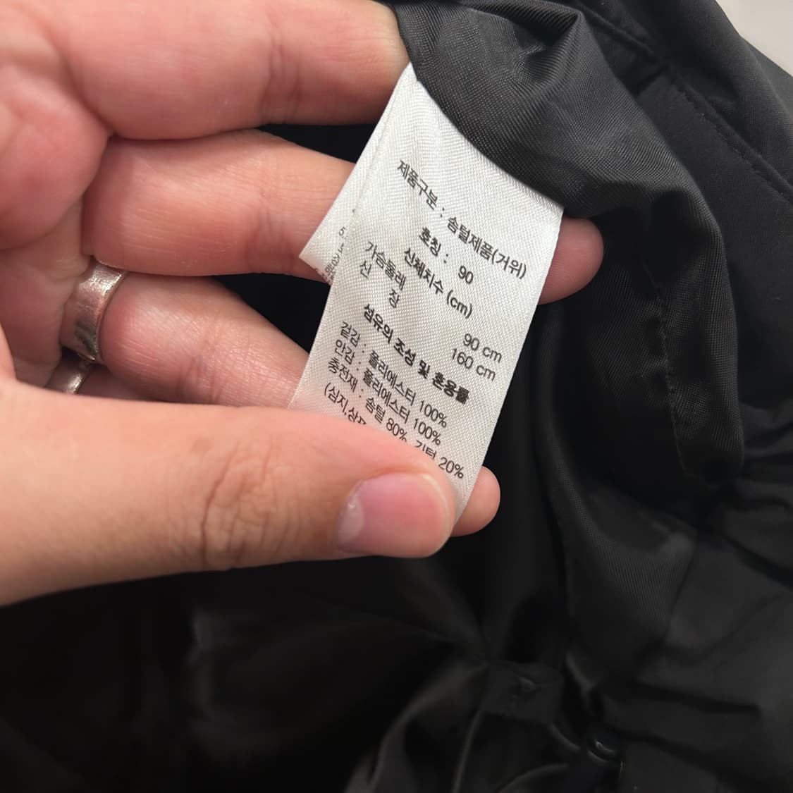 장미쉘 바스키아 골프 여성 구스다운 무광 후드 패딩 상품이미지4