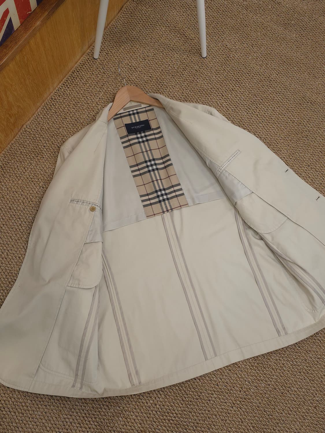 버버리런던 면자켓 상품이미지5