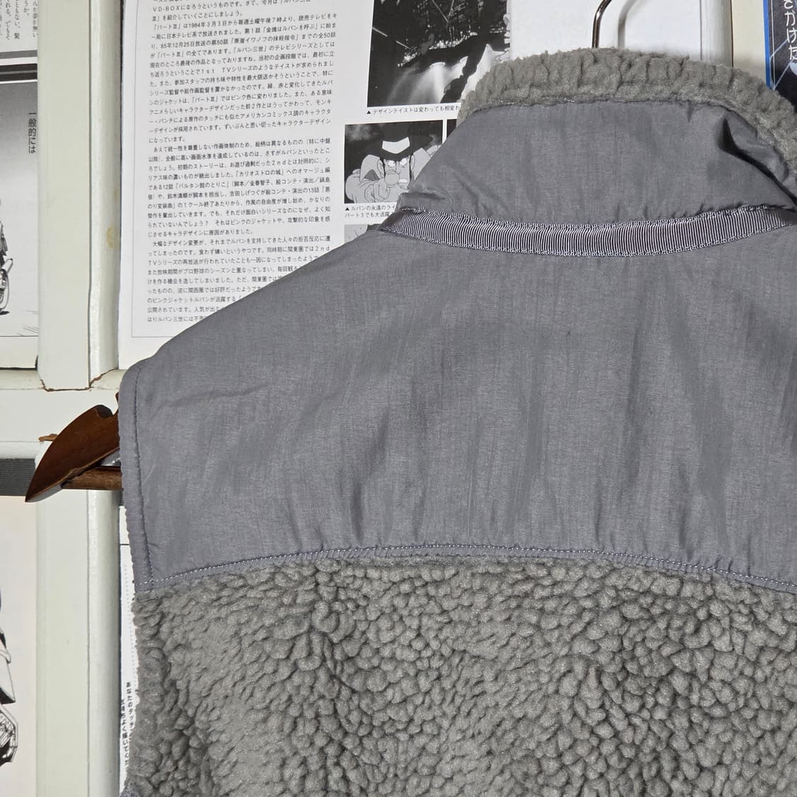 JPN 파타고니아 블루그레이 레트로 플리스 베스트 조끼 상품이미지7