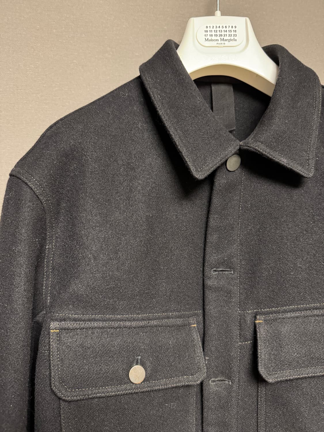 [M] 18FW 르메르 펠티드 울 트러커 Black 상품이미지2