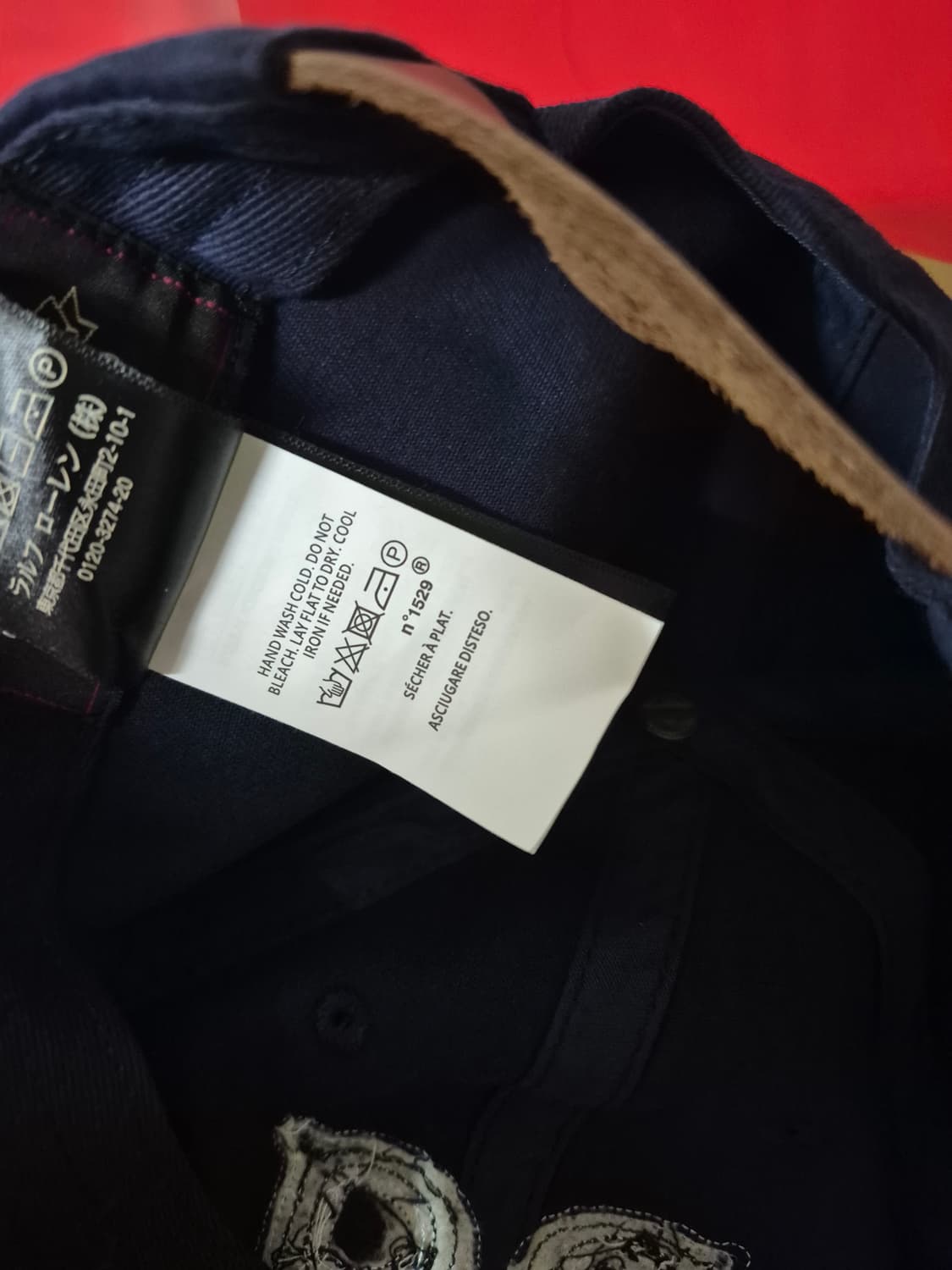 RRL 더블알엘 아플리케 볼캡 상품이미지7