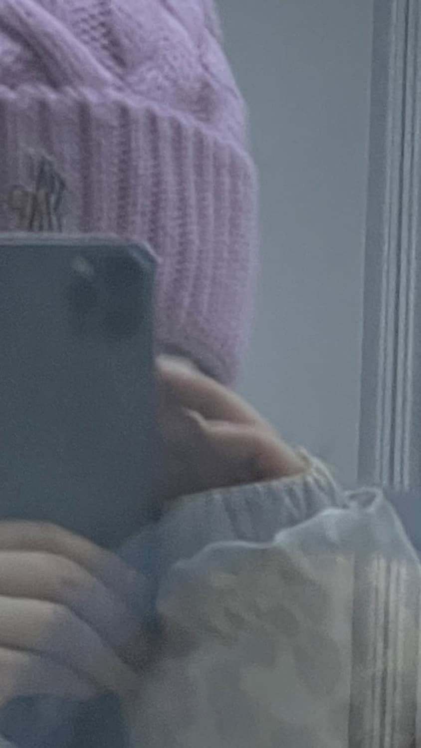 ⭐️레어⭐️몽클레어 그레노블 로고패치 케이블 비니 상품이미지1