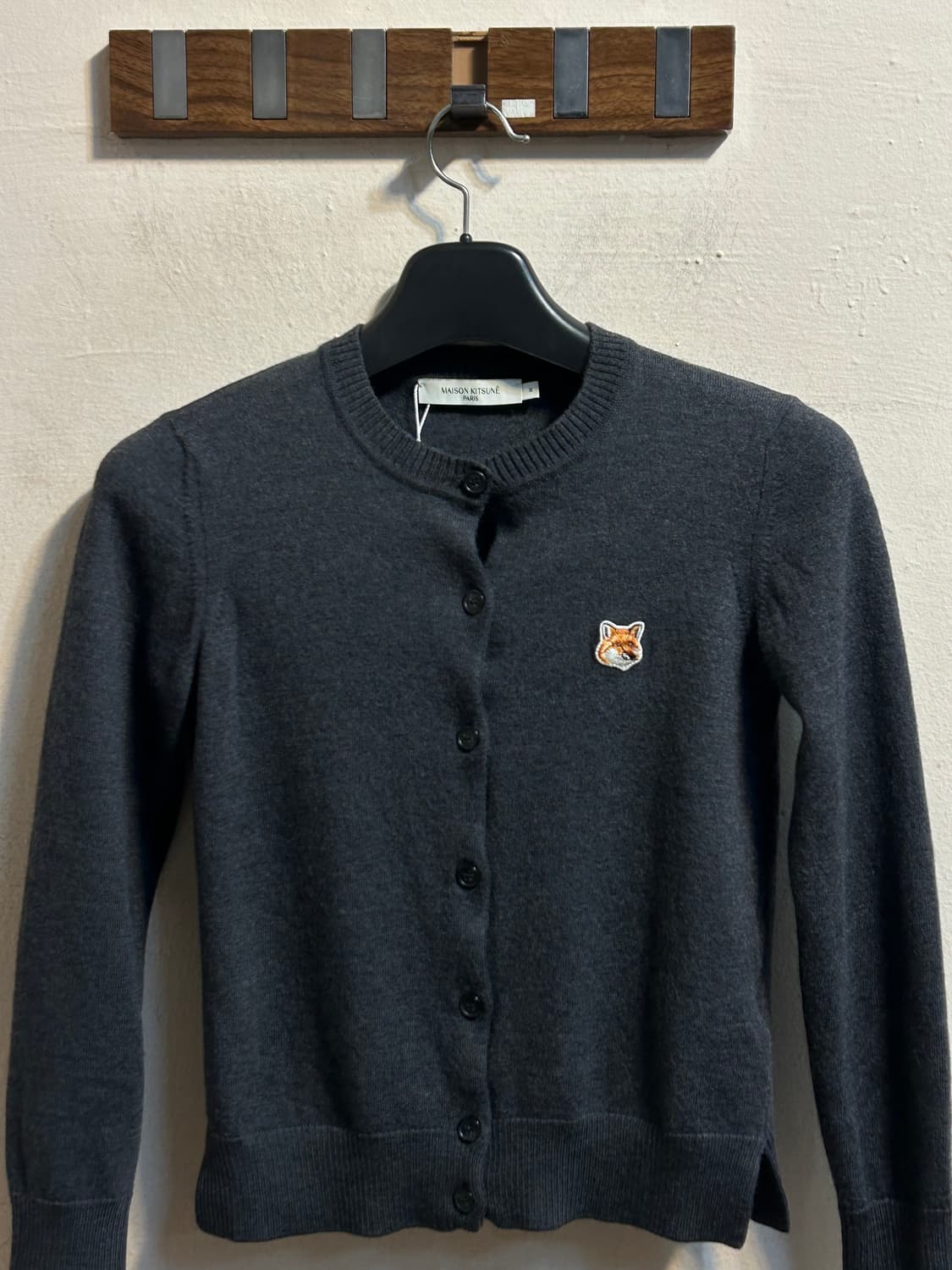 메종 키츠네 울 폭스 패치 가디건 상품이미지3