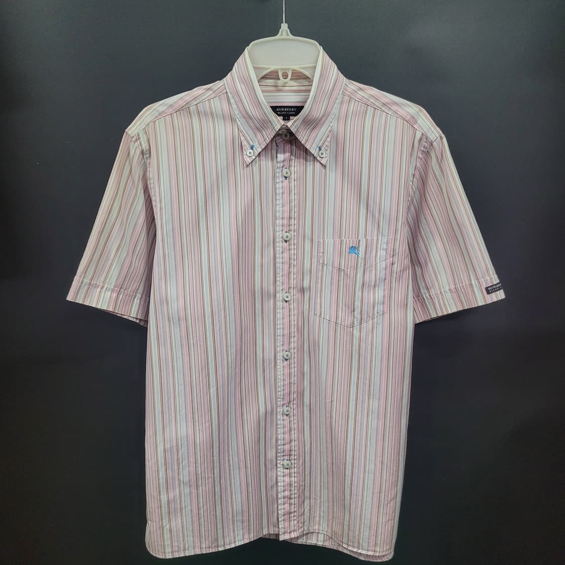 Burberry 버버리 블랙라벨 빈티지 자수로고 셔츠 상품이미지1