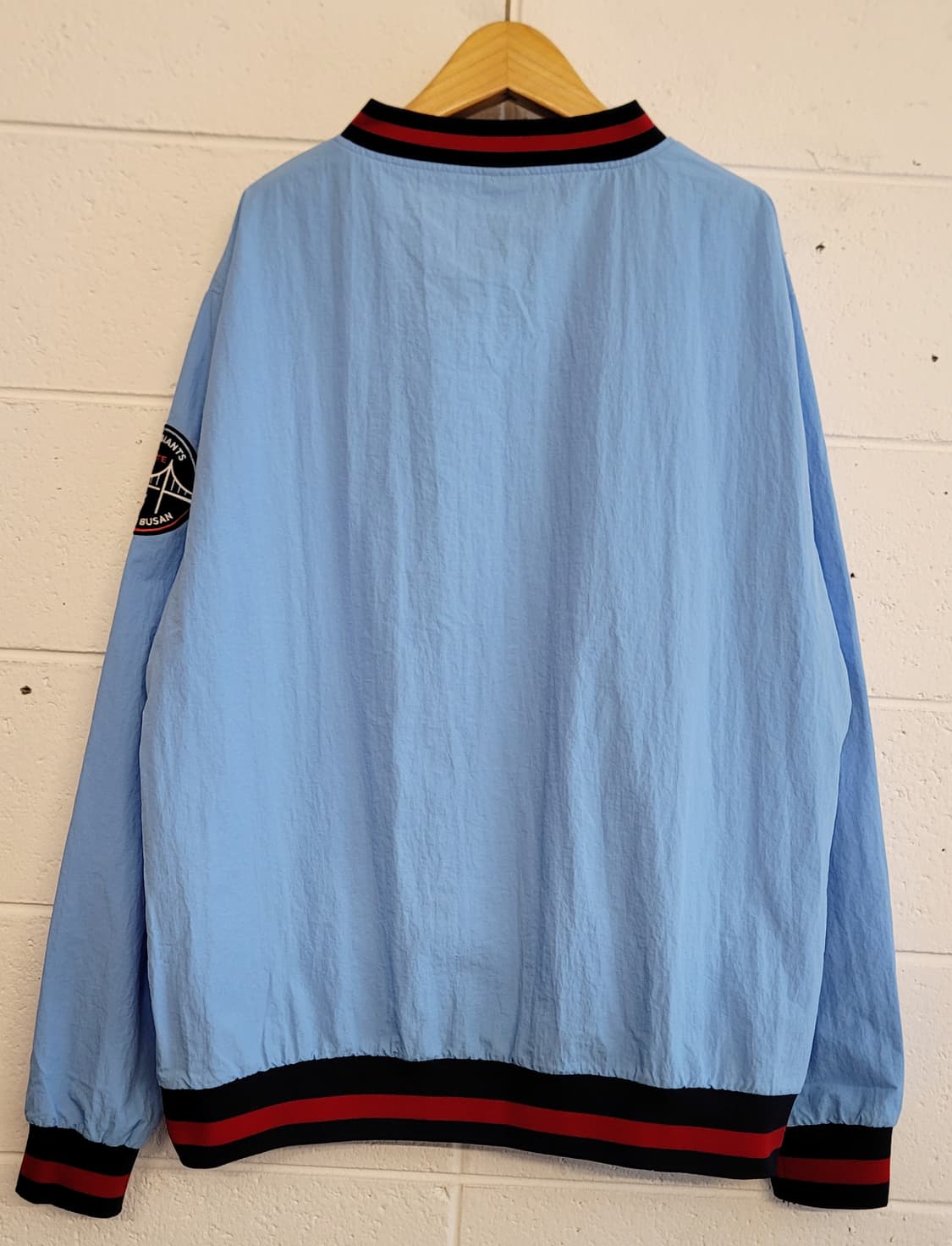 [110.XXL] 롯데자이언츠 바다 바람막이 웜업자켓 판매 상품이미지2