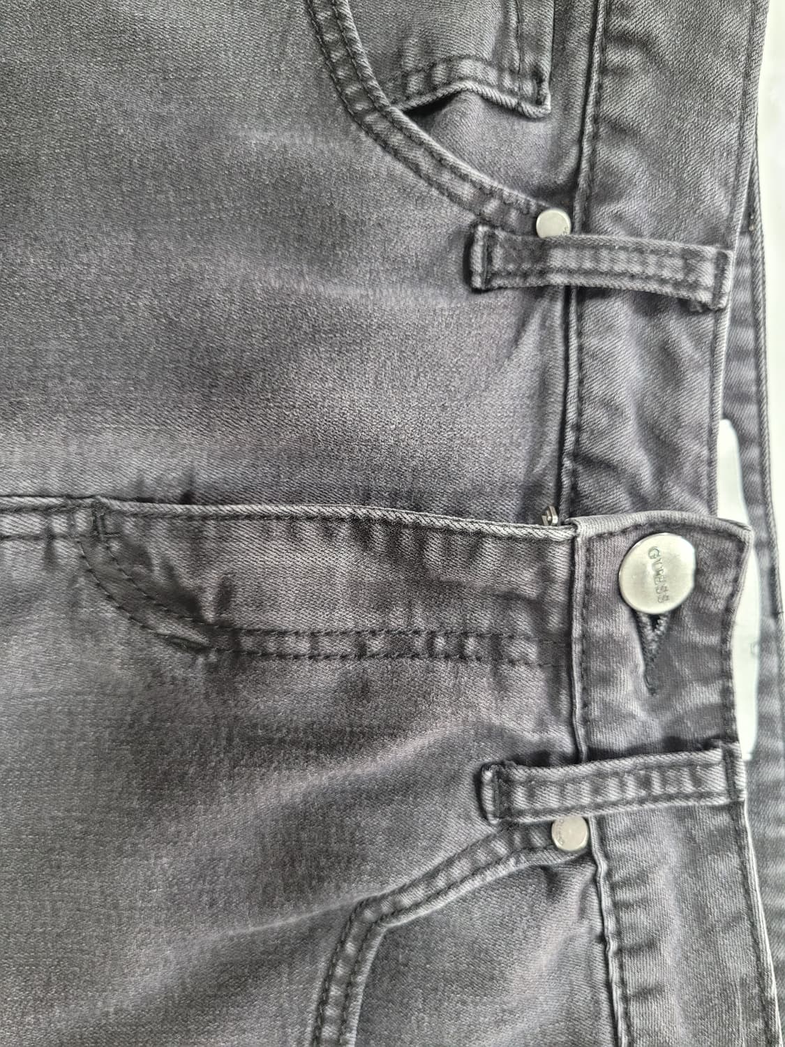 게스guess 여자 검정 청바지 상품이미지7