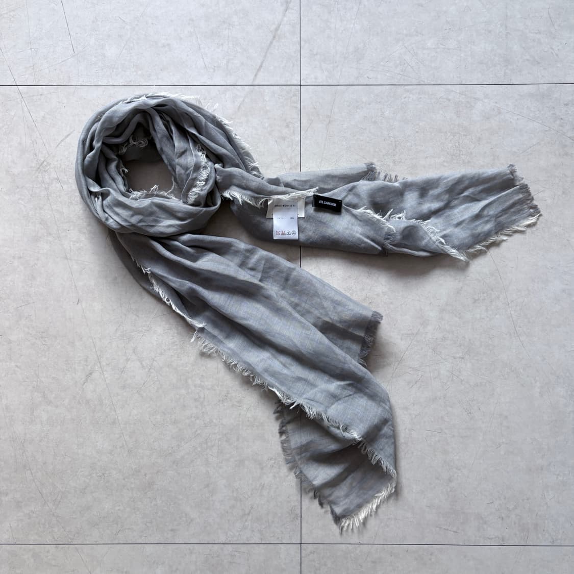 JIL SANDER 코튼 머플러 상품이미지4