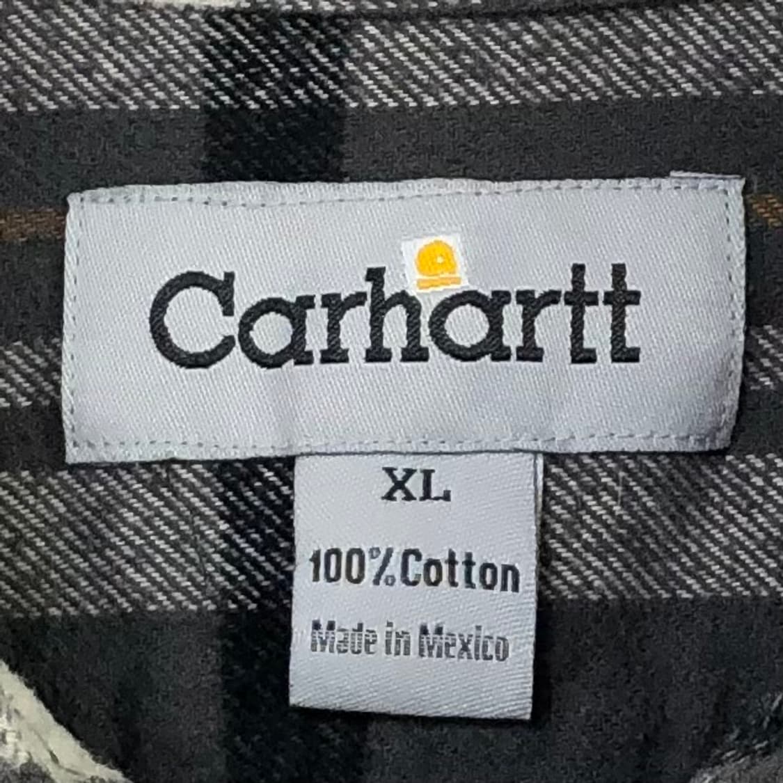 XL 칼하트 체크 워크 남방 상품이미지3