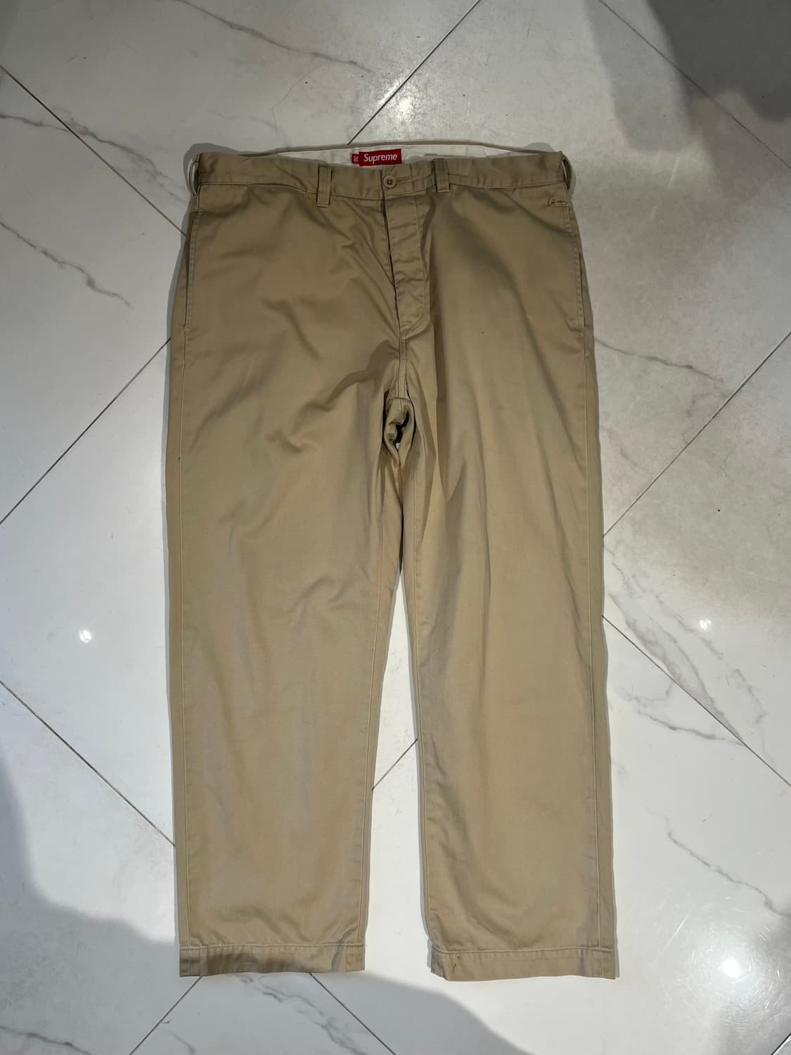 슈프림 핀업걸 치노 36사이즈 배기진 띠보 뤡코즈 블랙아웃 세인트미카엘 상품이미지2