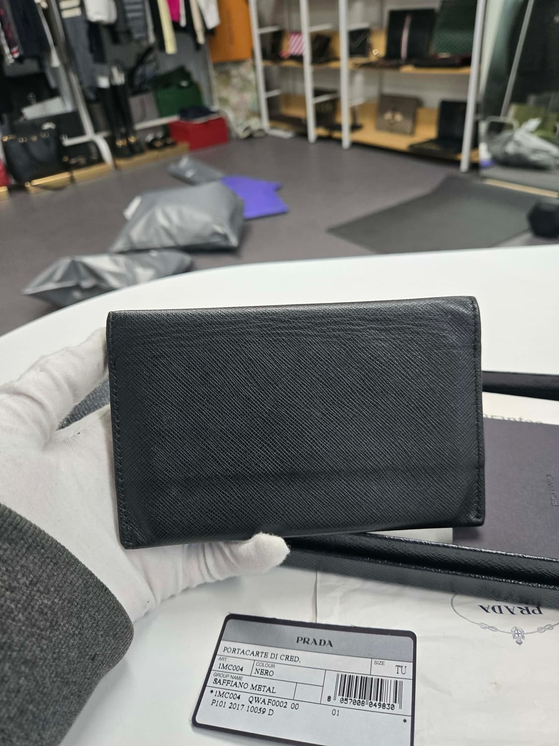 [A급컨디션]프라다 사피아노 카드지갑 상품이미지2