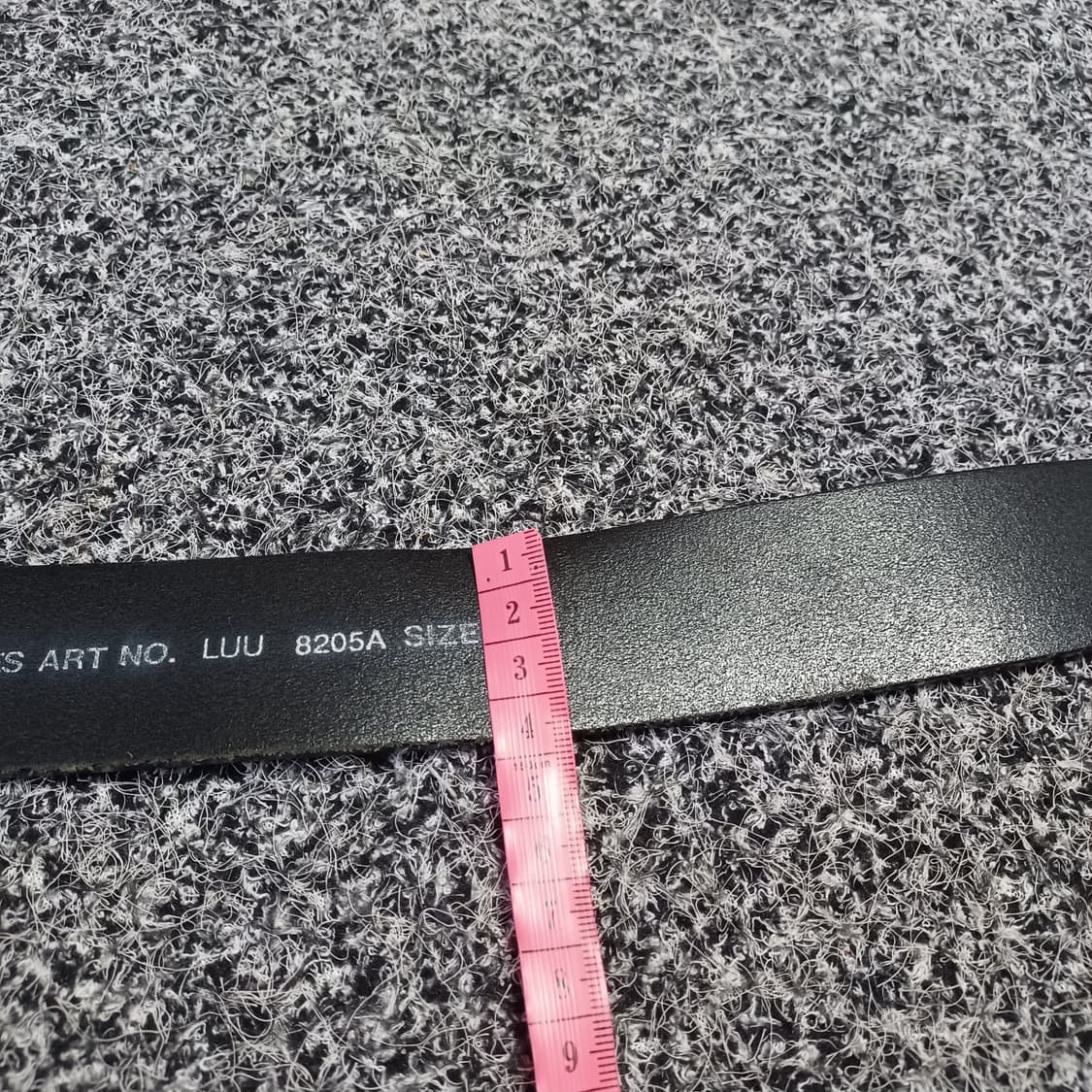 Lee 가죽 벨트 블랙 100 상품이미지6