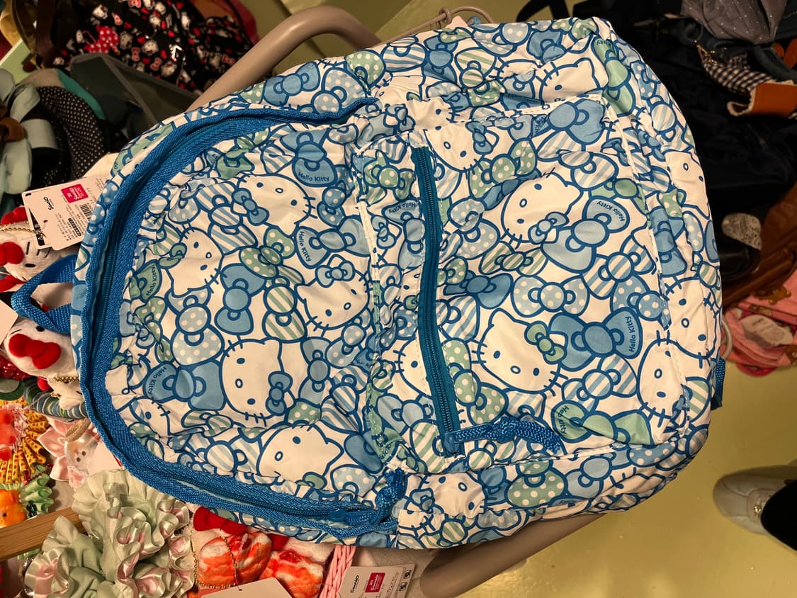 2010 블루 키티 패딩 백팩🍭 상품이미지9