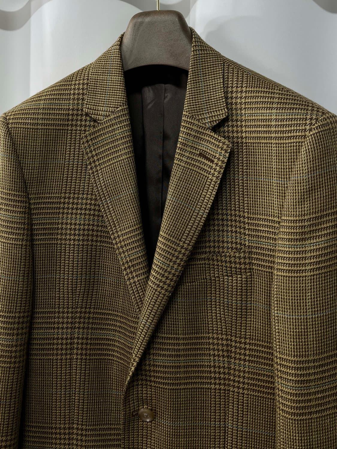 폴로 랄프로렌 글랜체크 실크 스포츠코트 블레이저 자켓 상품이미지4