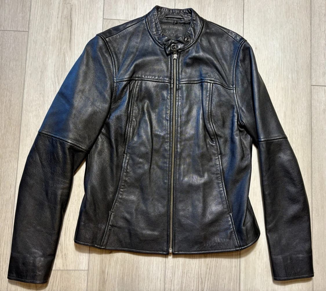 트루릴리전 레더 모토 자켓 상품이미지1