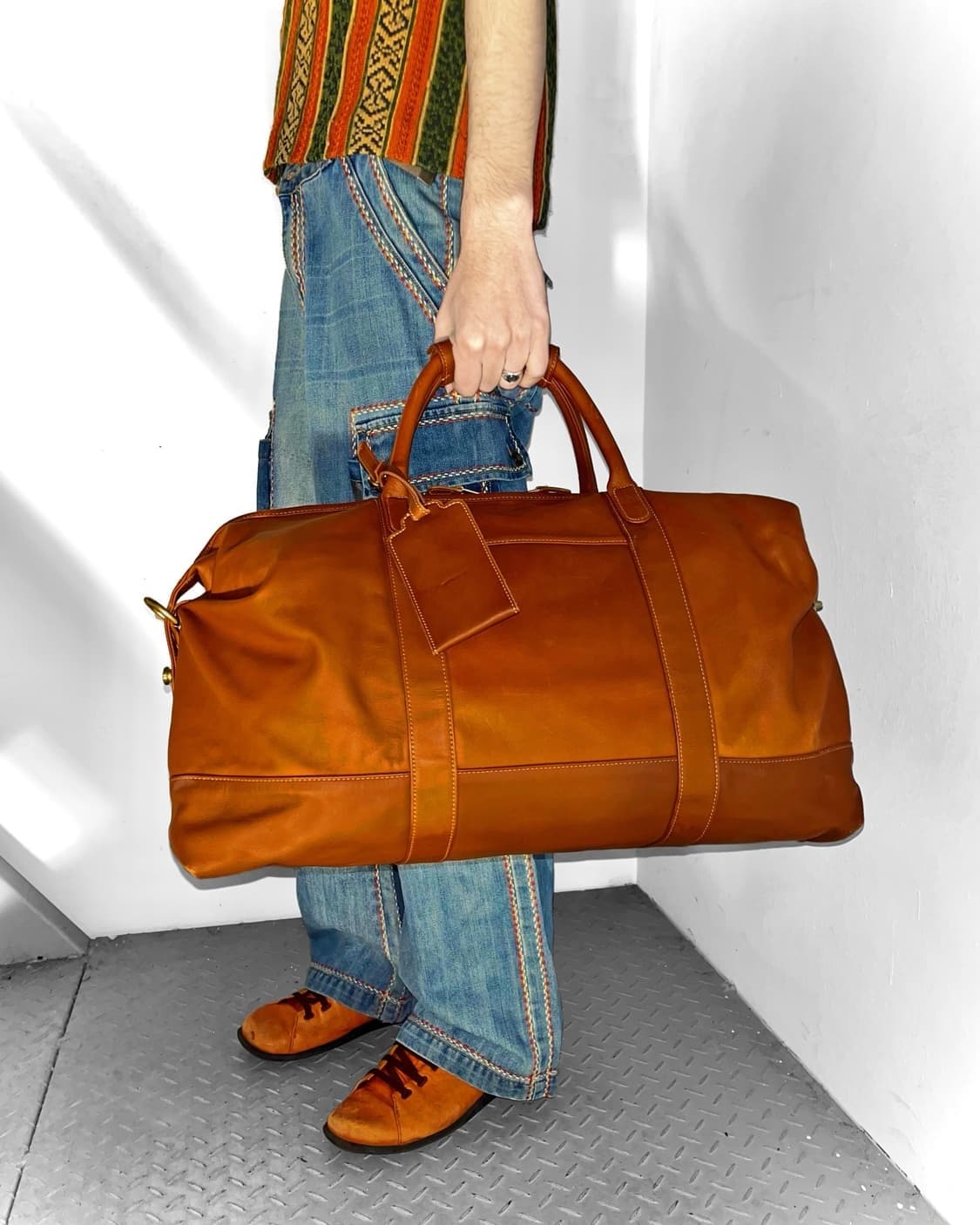 OS) 90s USA 올드코치 보스턴백 상품이미지1