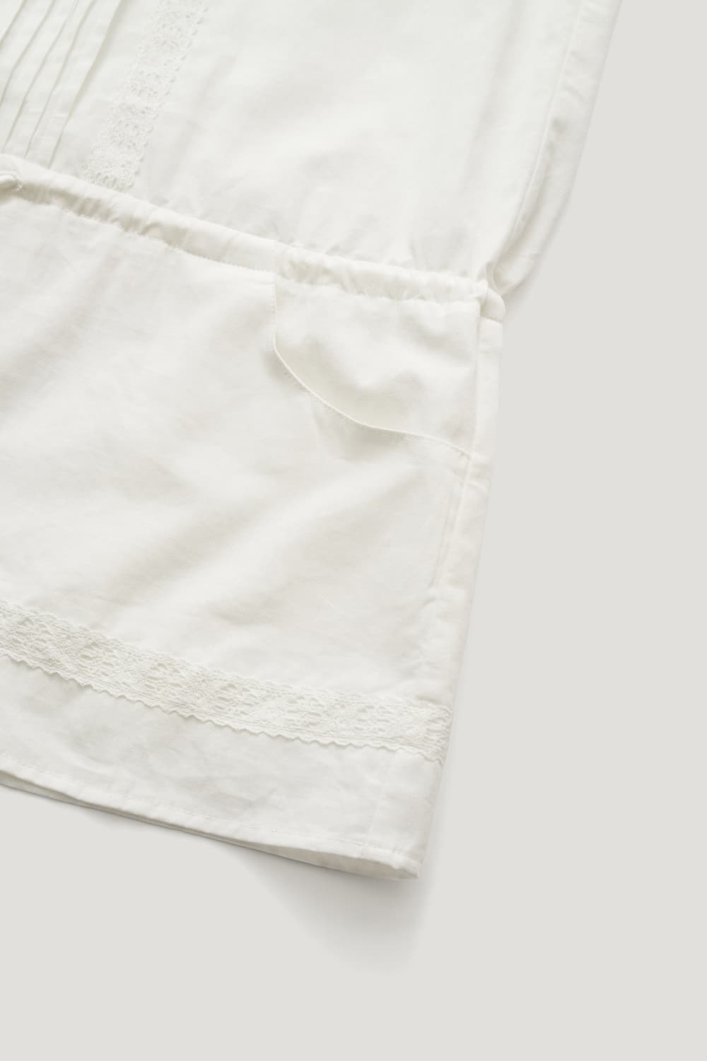 [farven] ATILA LACE STRING BLOUSE_IVORY 상품이미지9