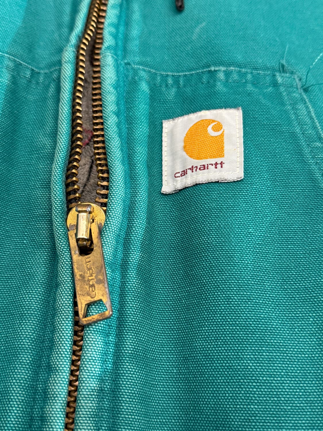 칼하트 루즈핏 90‘s 아쿠아 틸 액티브 후드 자켓 상품이미지8