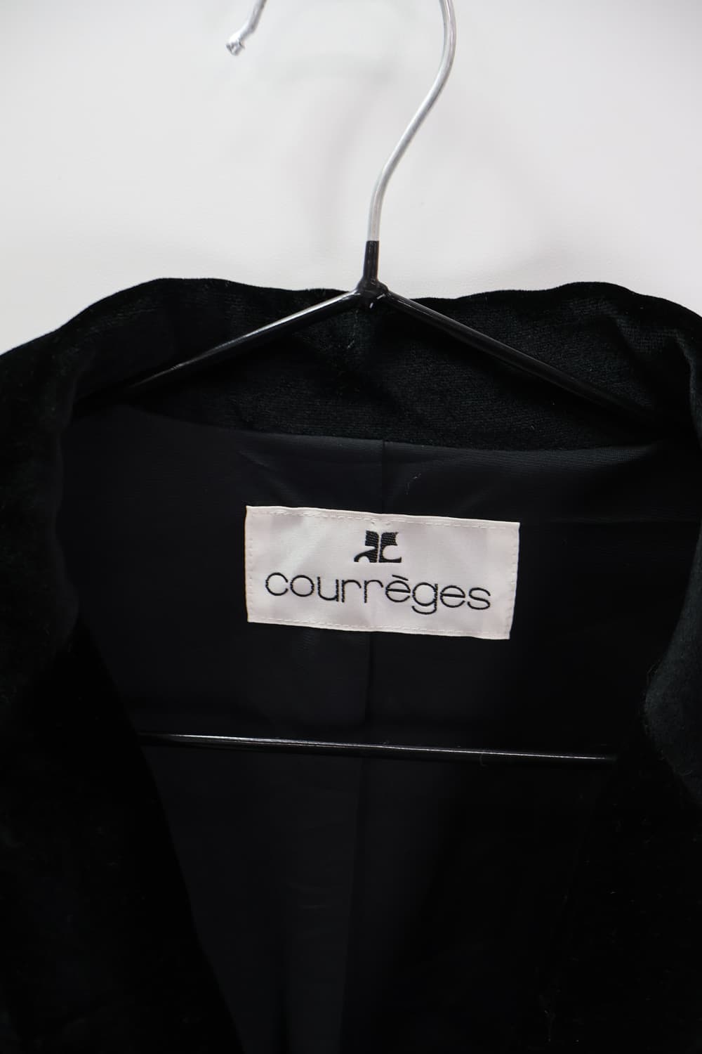 'Courreges' Black Velvet Blazers 상품이미지6