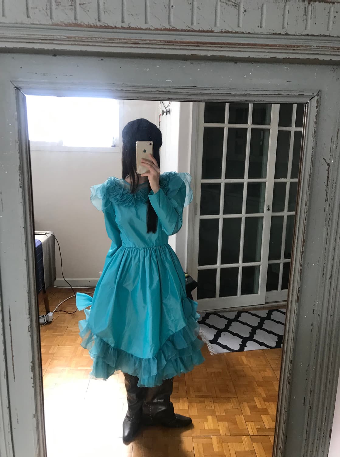  vintage frill dress 상품이미지5