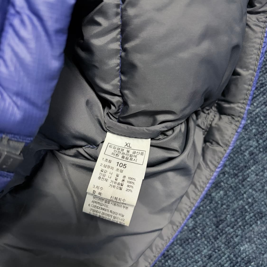 노스페이스 700 눕시 다운 조끼 패딩 상품이미지5