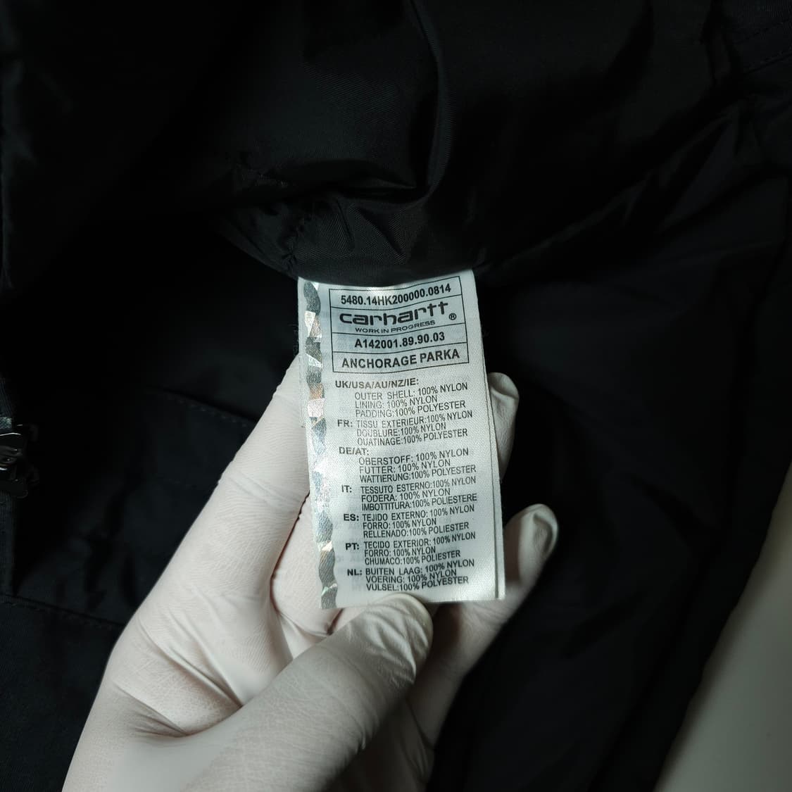 칼하트 다운파카 블랙 XS 상품이미지8