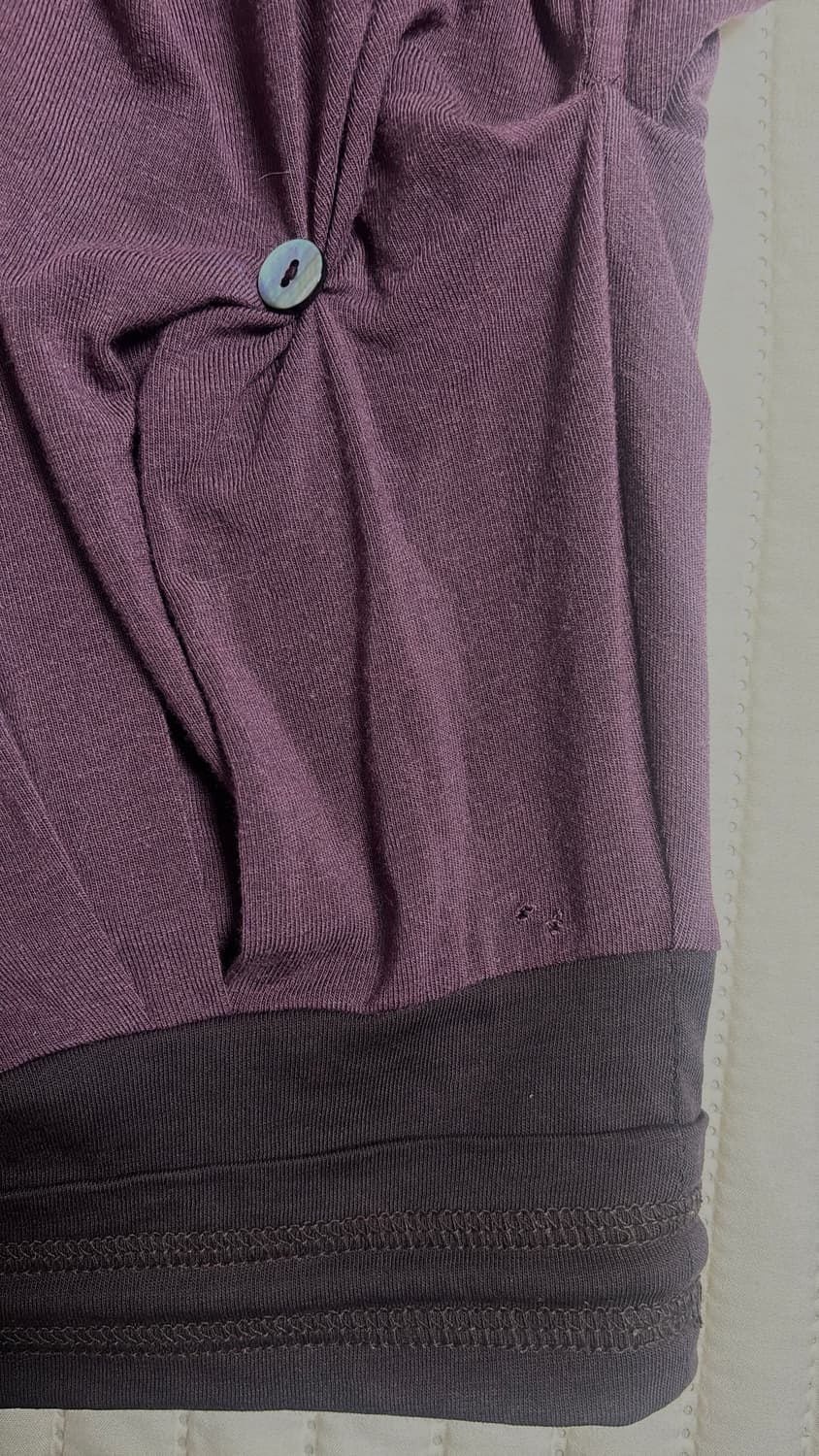 산코파 퓨엘라 Drape wool skirt(Purple) 상품이미지2