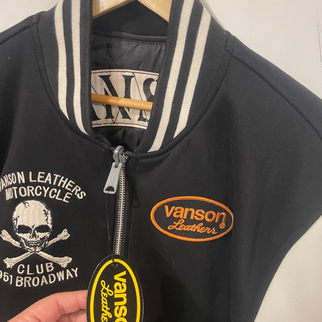 밴슨 리버시블 바시티자켓 XL 상품이미지2