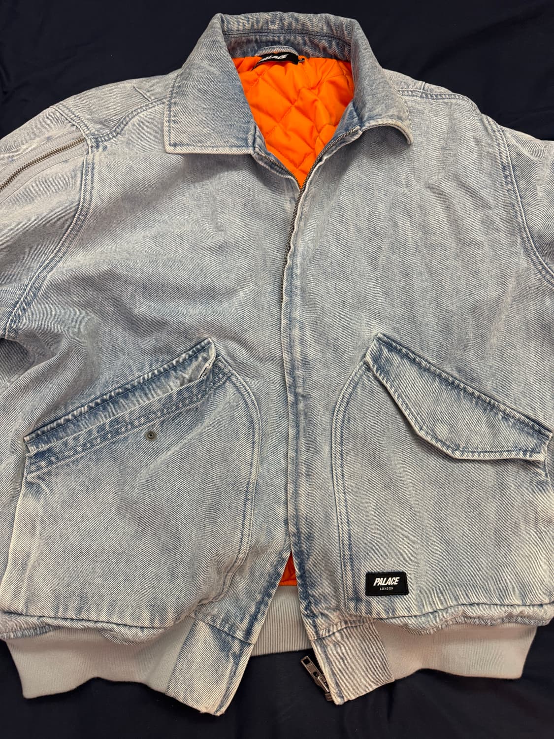 팔라스 집드 MA-1 봄버 자켓 스톤 워시 - 24FW 상품이미지3