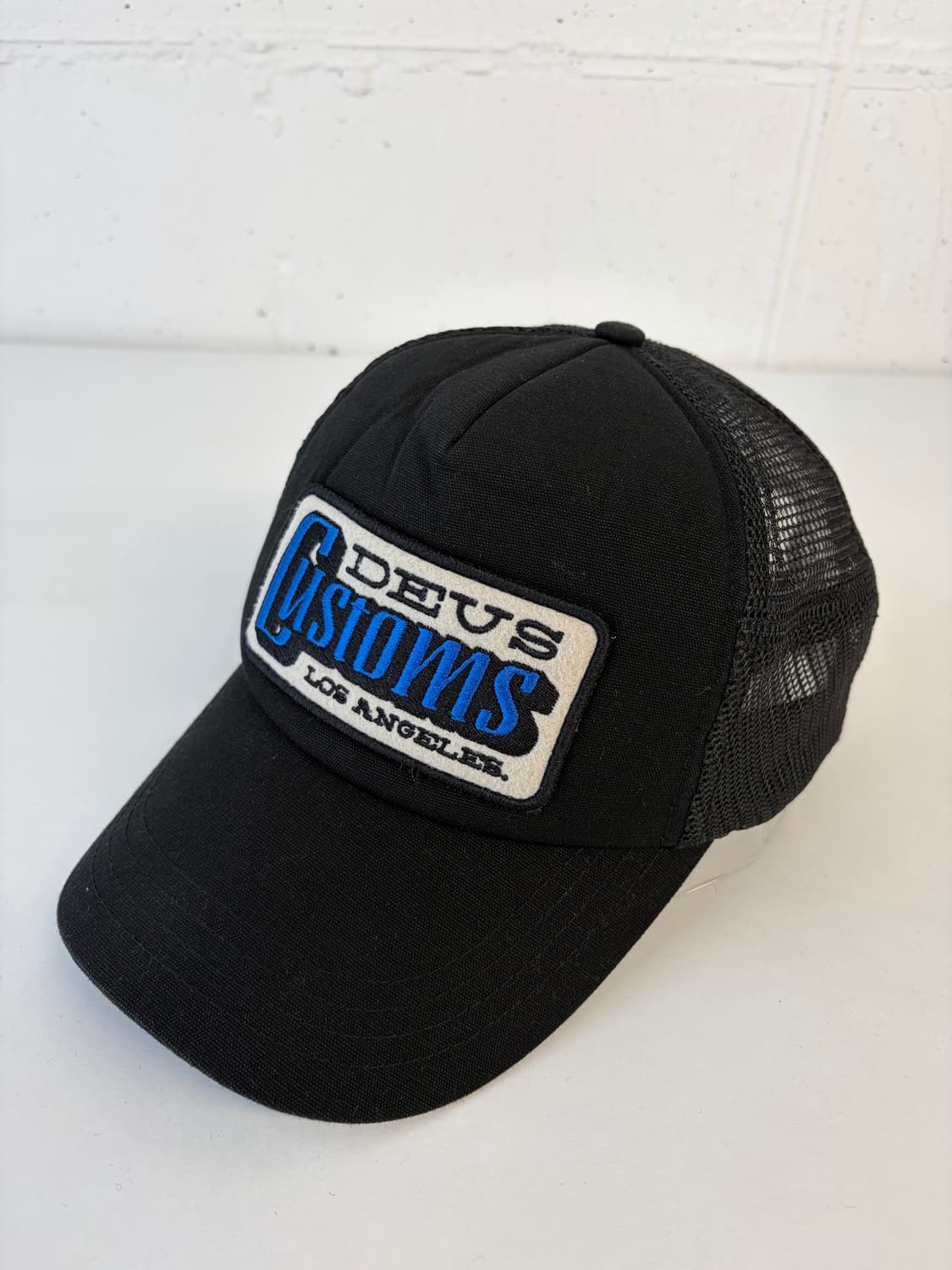 데우스 엑스 마키나 스트라이프 트러커 매쉬 메쉬 볼캡 모자 상품이미지1