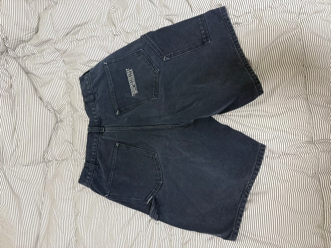 디스이즈네버댓 카펜터 쇼츠 네이비 S 상품이미지4