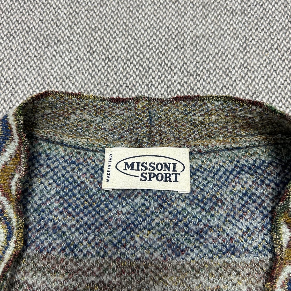 미쏘니 울 패턴 가디건(52) 상품이미지2